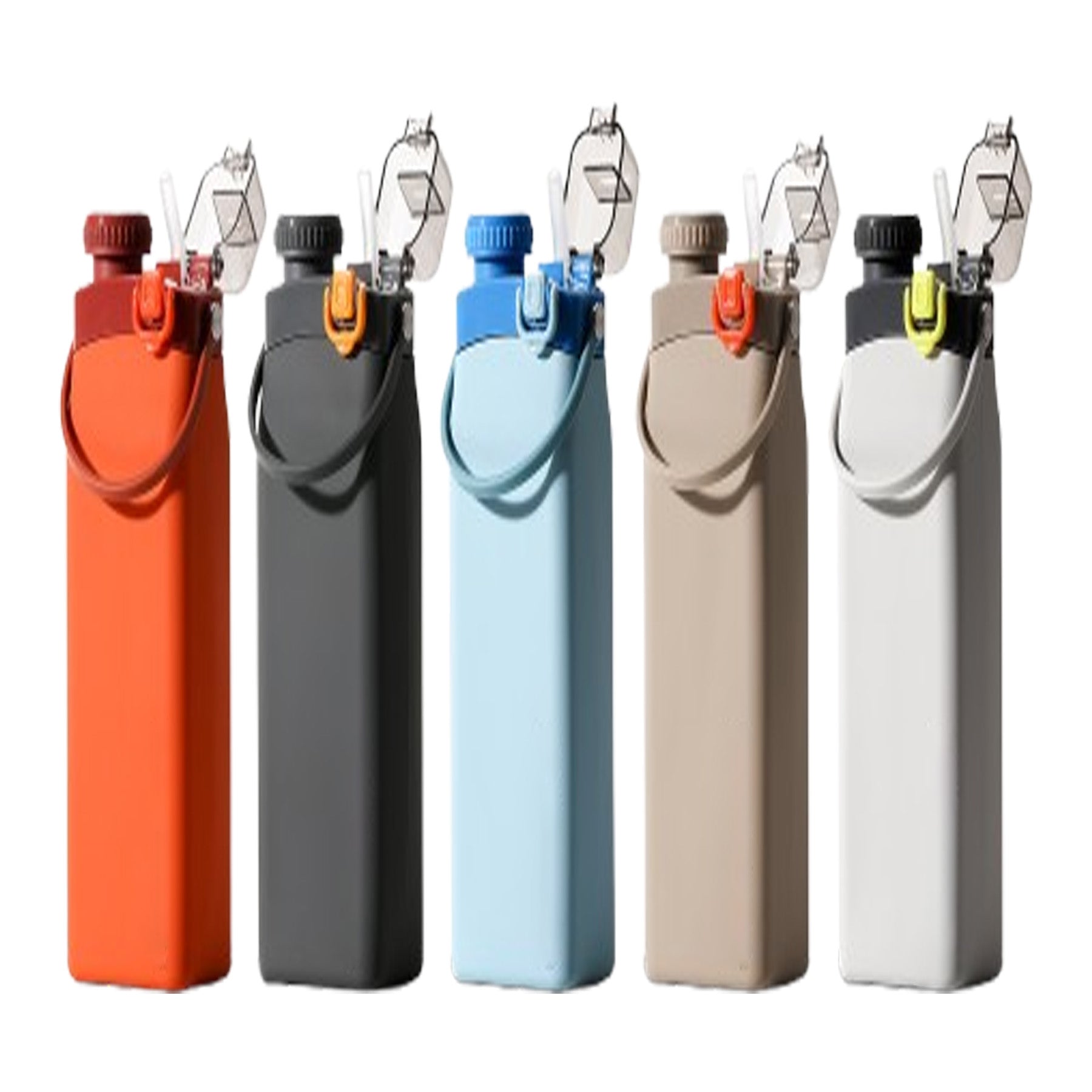 Foldable Square Silicone Water Bottle