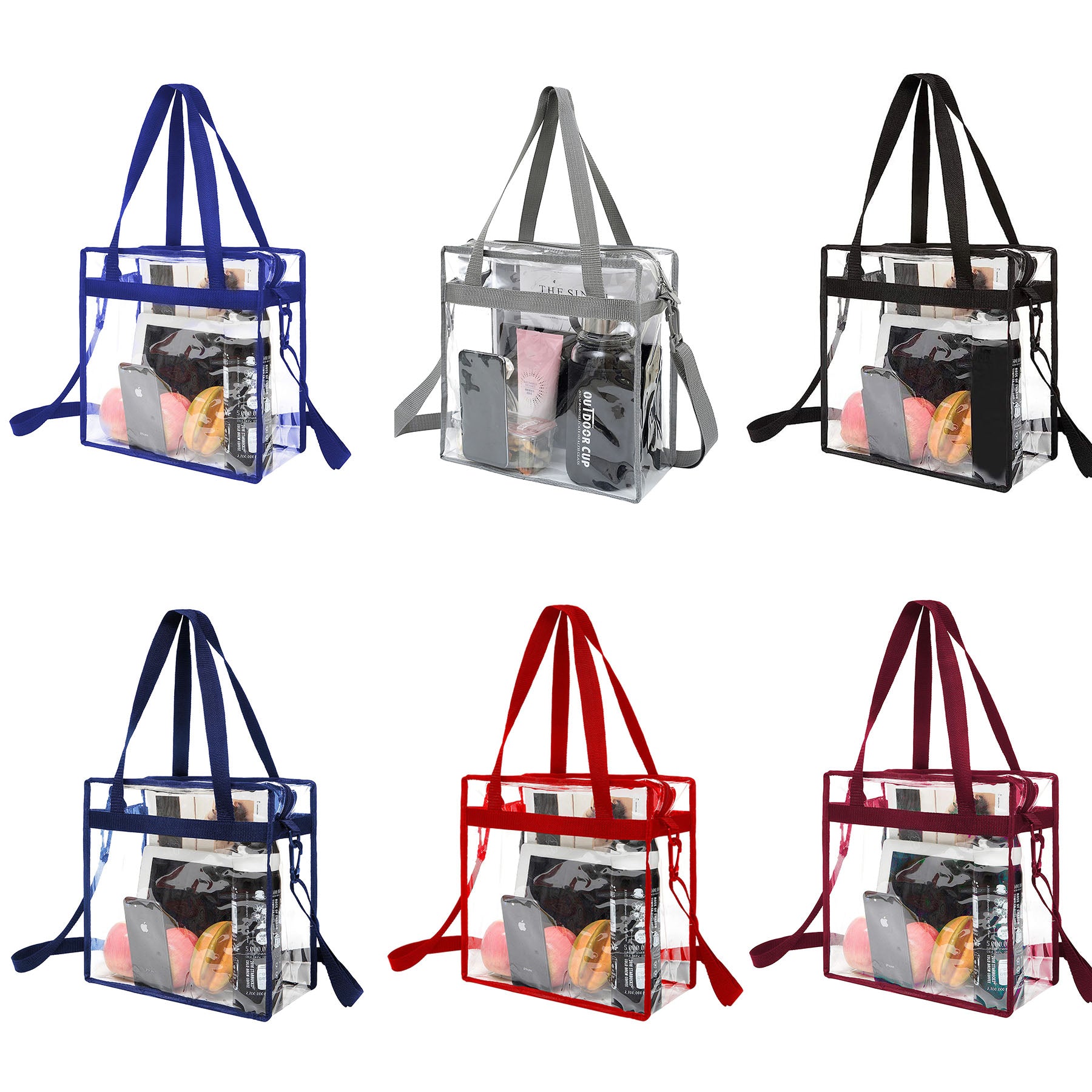 Clear Tote Bag Crossbody