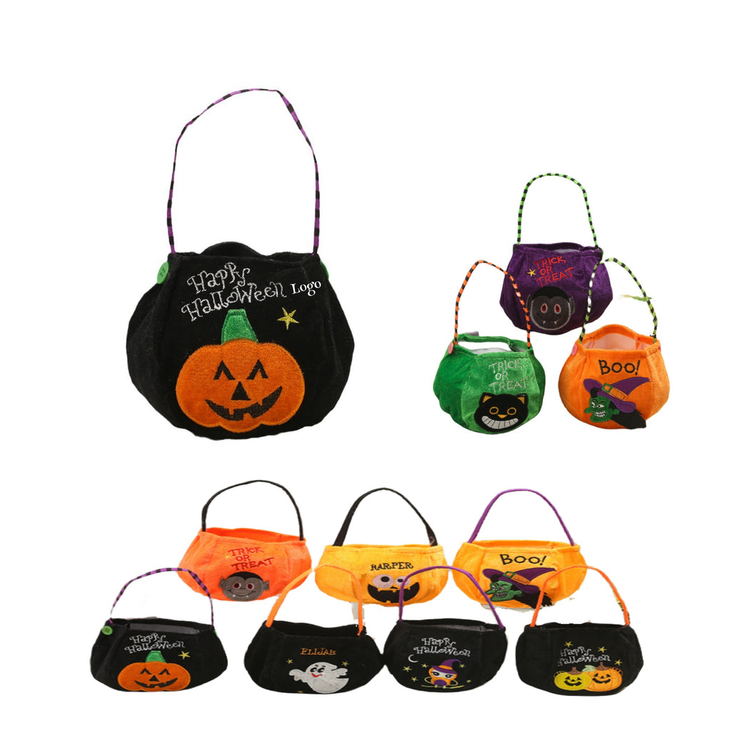 Halloween Pumpkin Candy Bag
