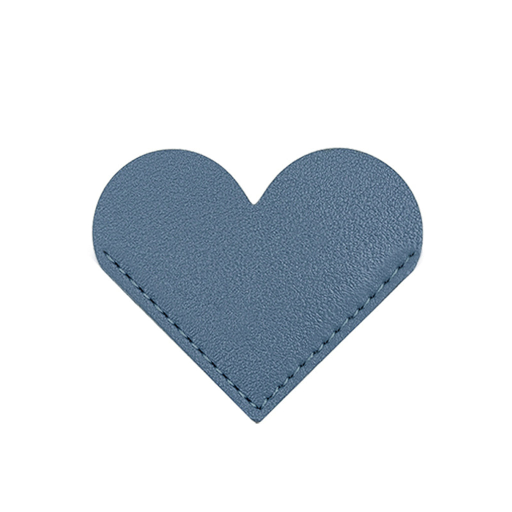 Heart Shaped Leather Bookmark