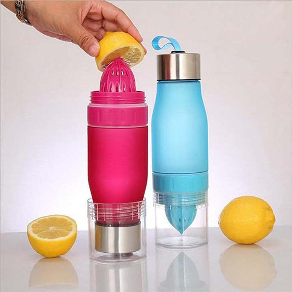 Plastic Lemonade Water Bottle