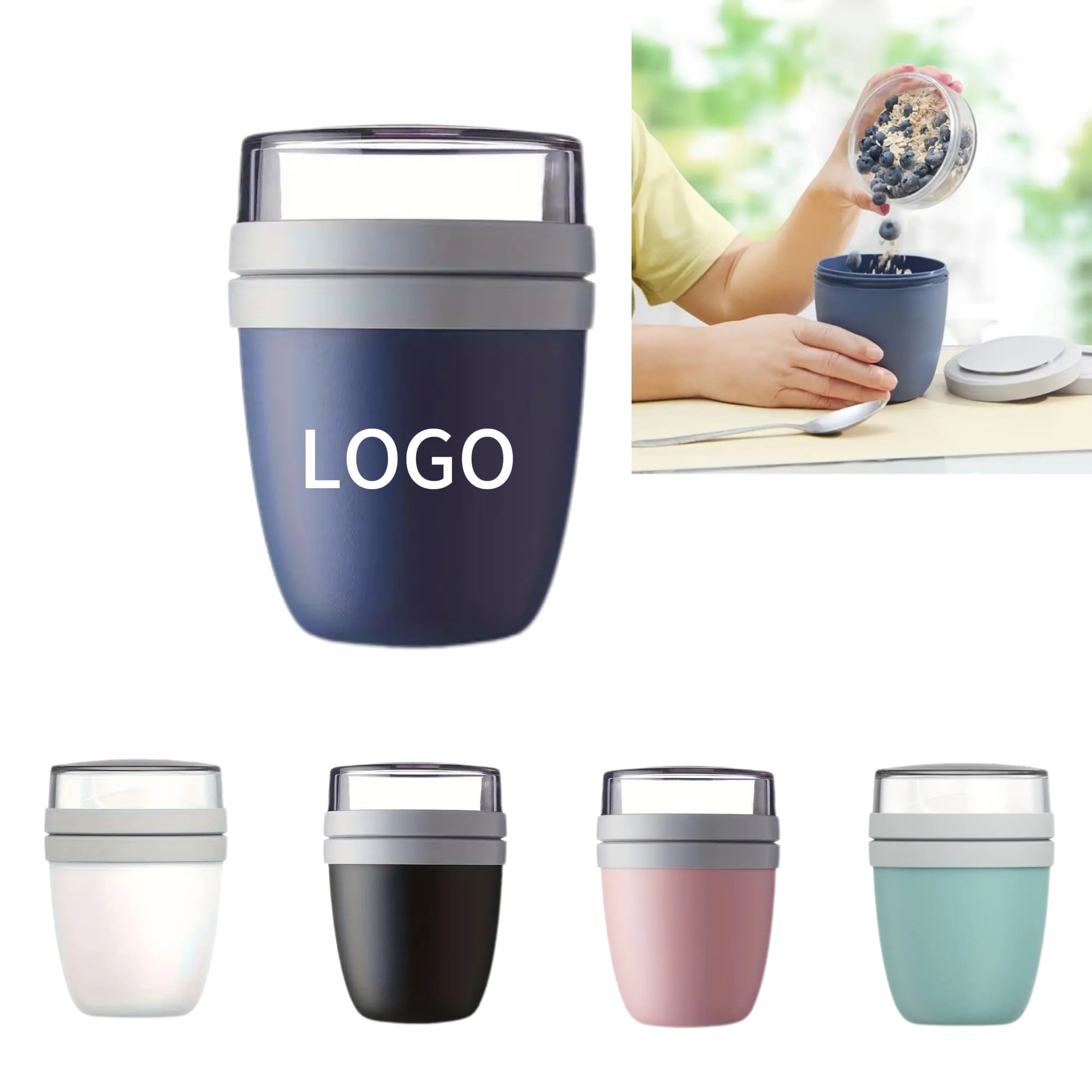 Oatmeal Lunch Container