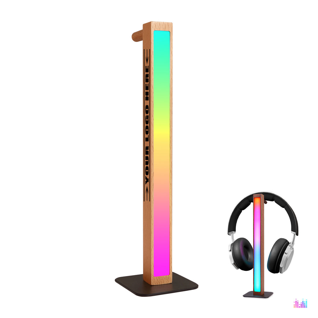 Rainbow Music LED Light Lamp With Headphone Stand