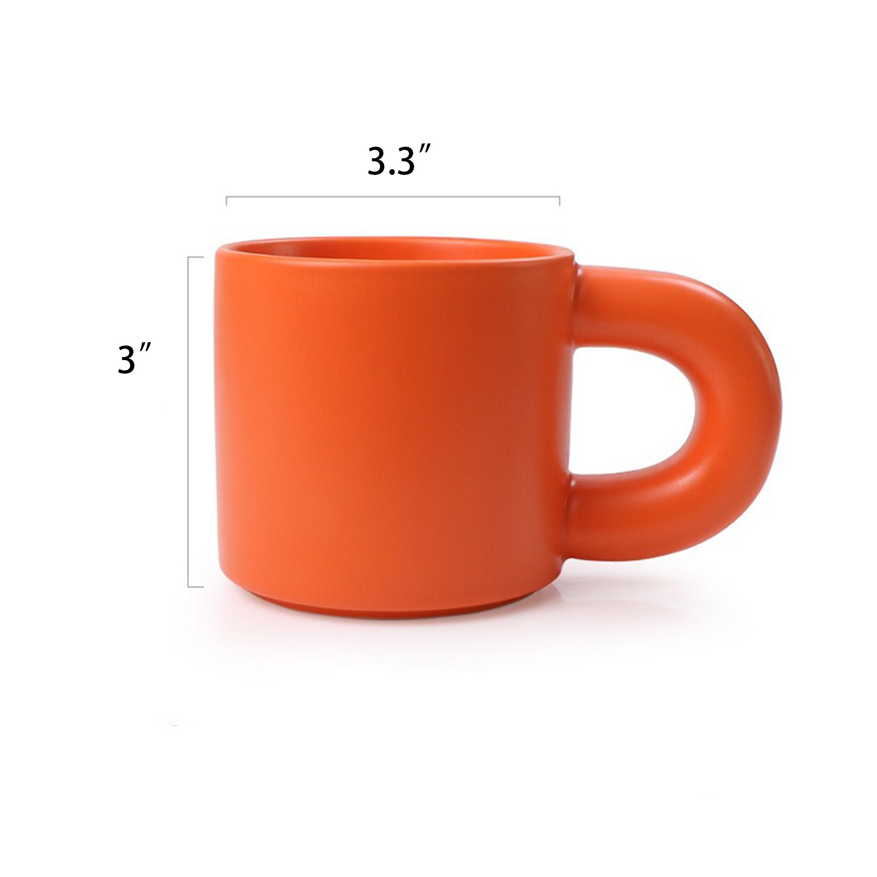 Mug With Chubby Handle