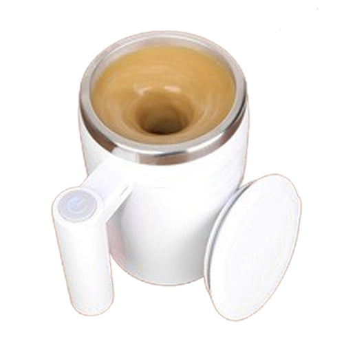 Automatic Stirring Stainless Steel Coffee Mug