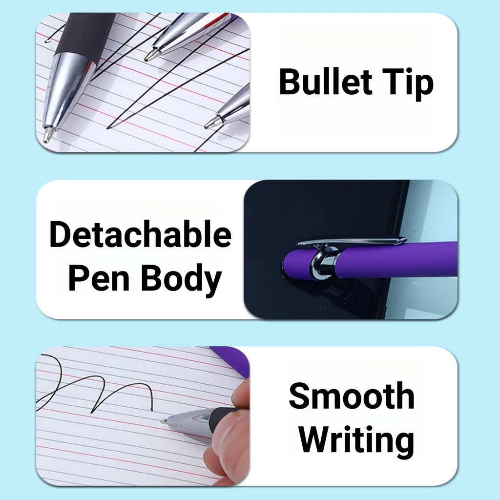 Retractable Metal Ballpoint Pen