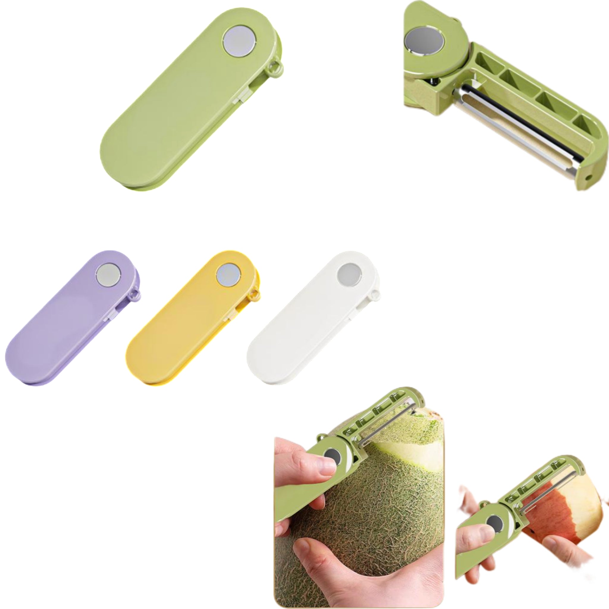 Foldable Stainless - Steel Fruit Peeler