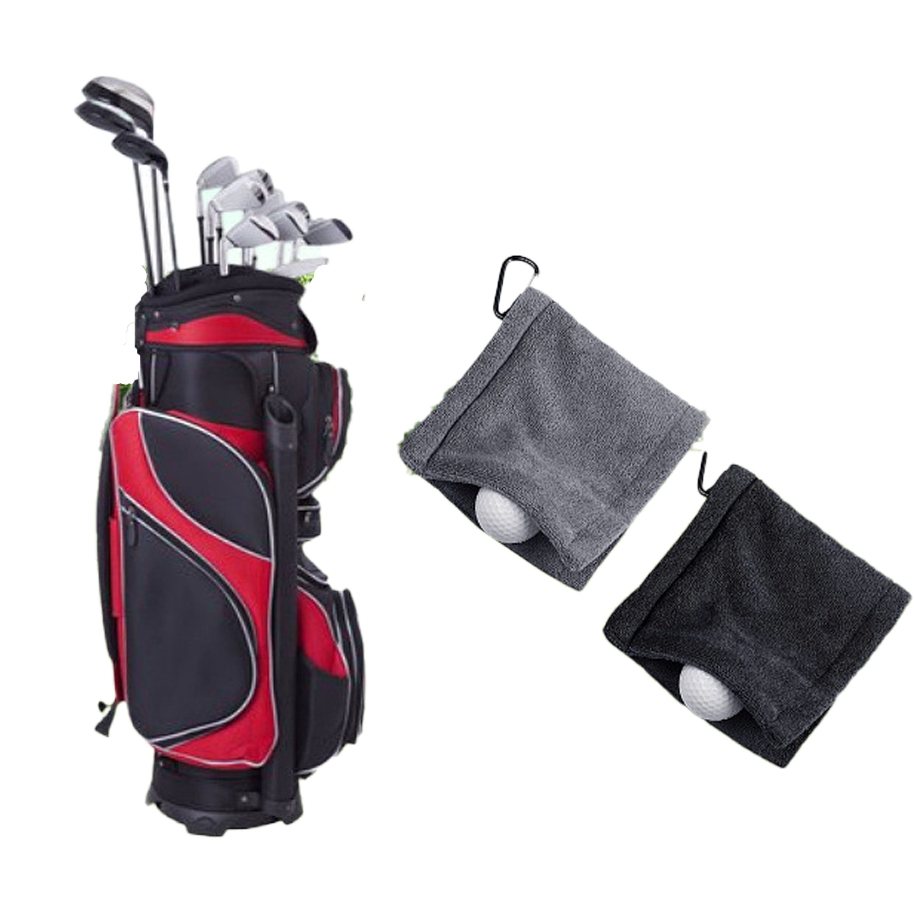 Fold Microfiber Fabric Golf Towels