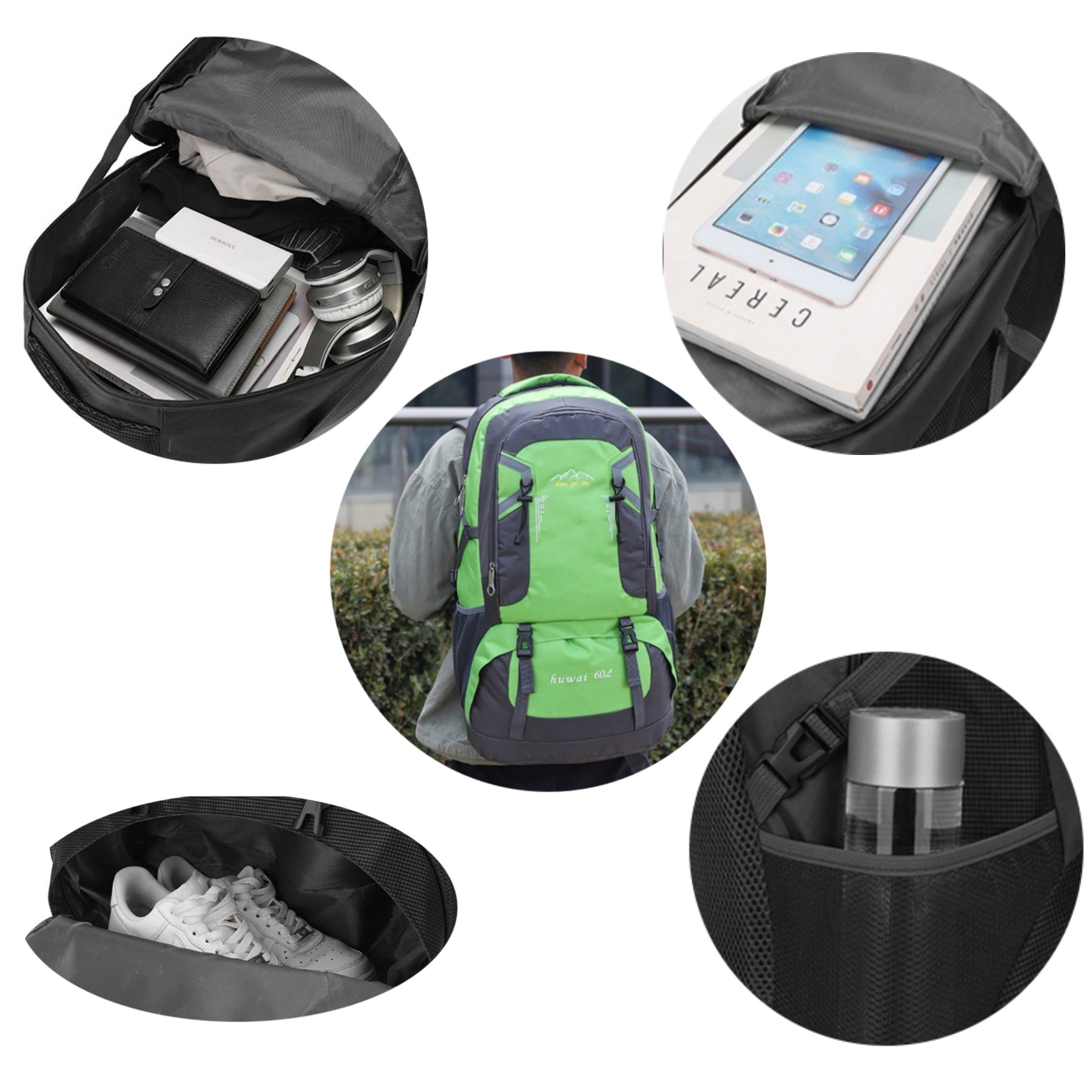 Waterproof Camping Hiking Backpack