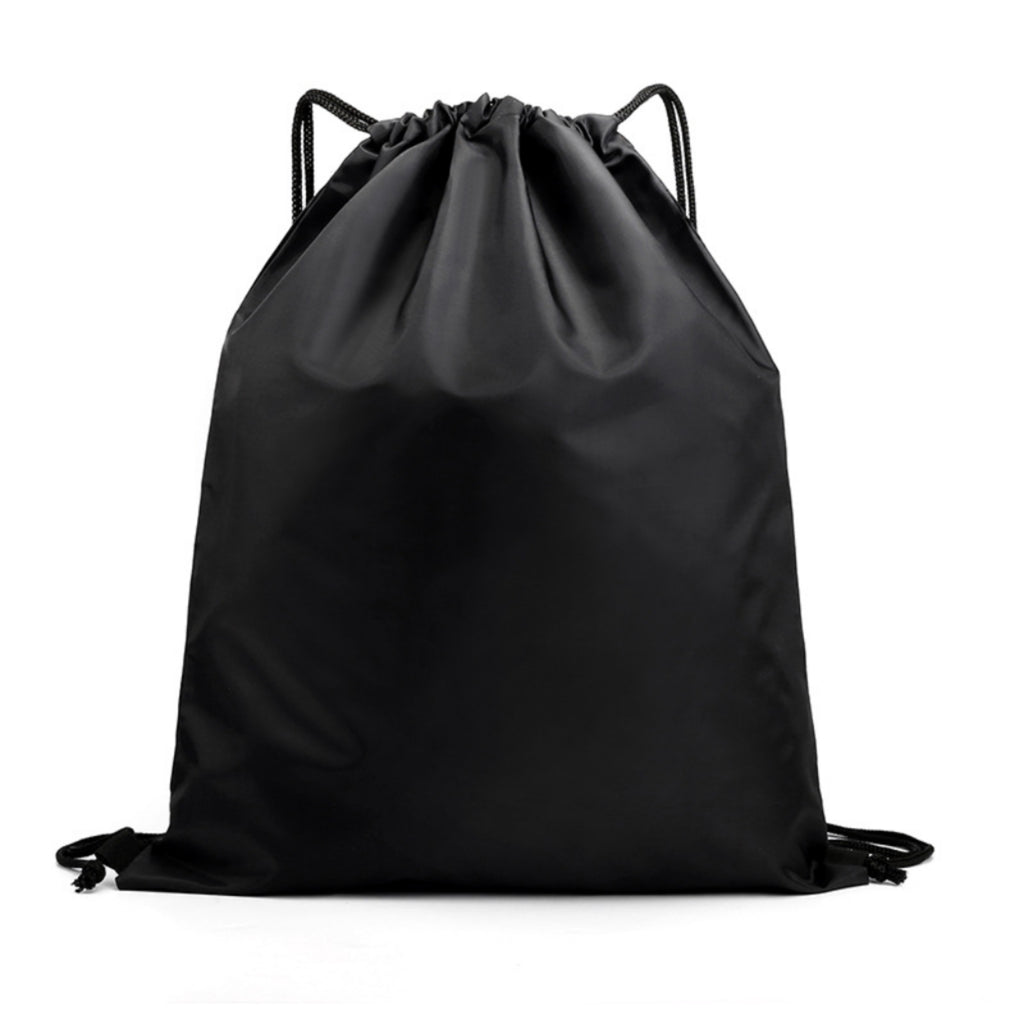 Oxford Fabric Drawstring Backpack With Toggle Closure