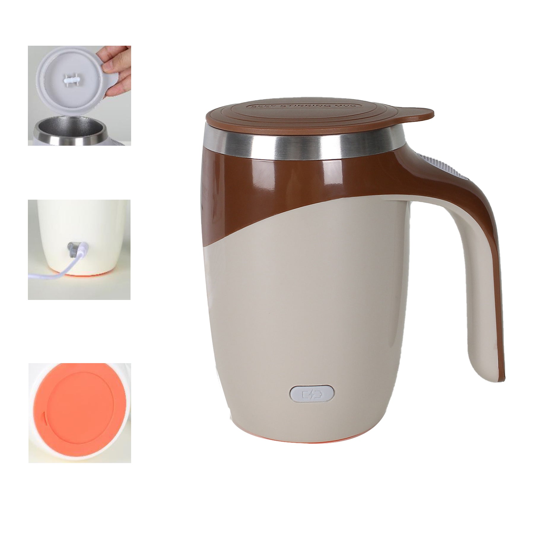 USB-Powered Automatic Stirring Coffee Cup