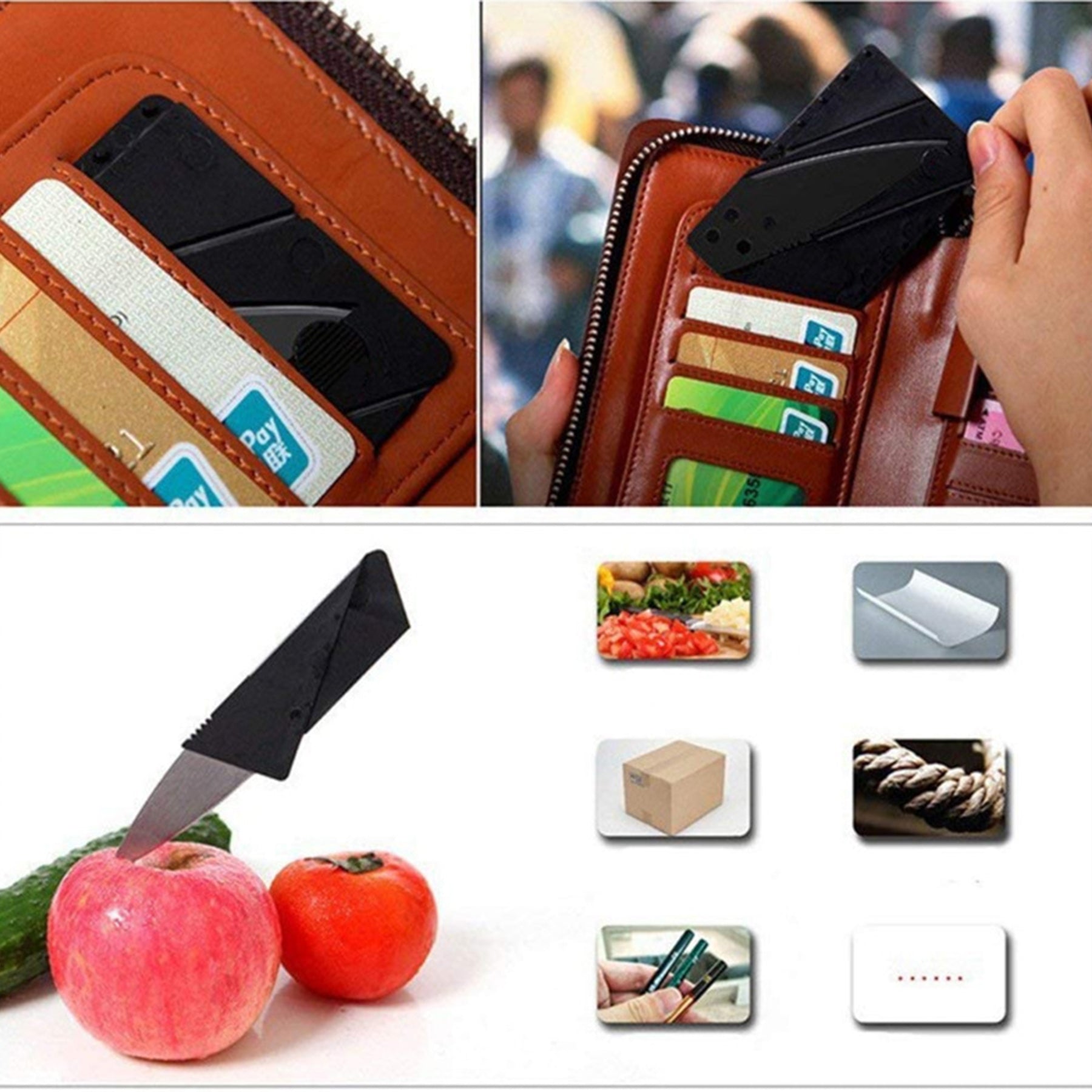 Foldable Credit Card Knife