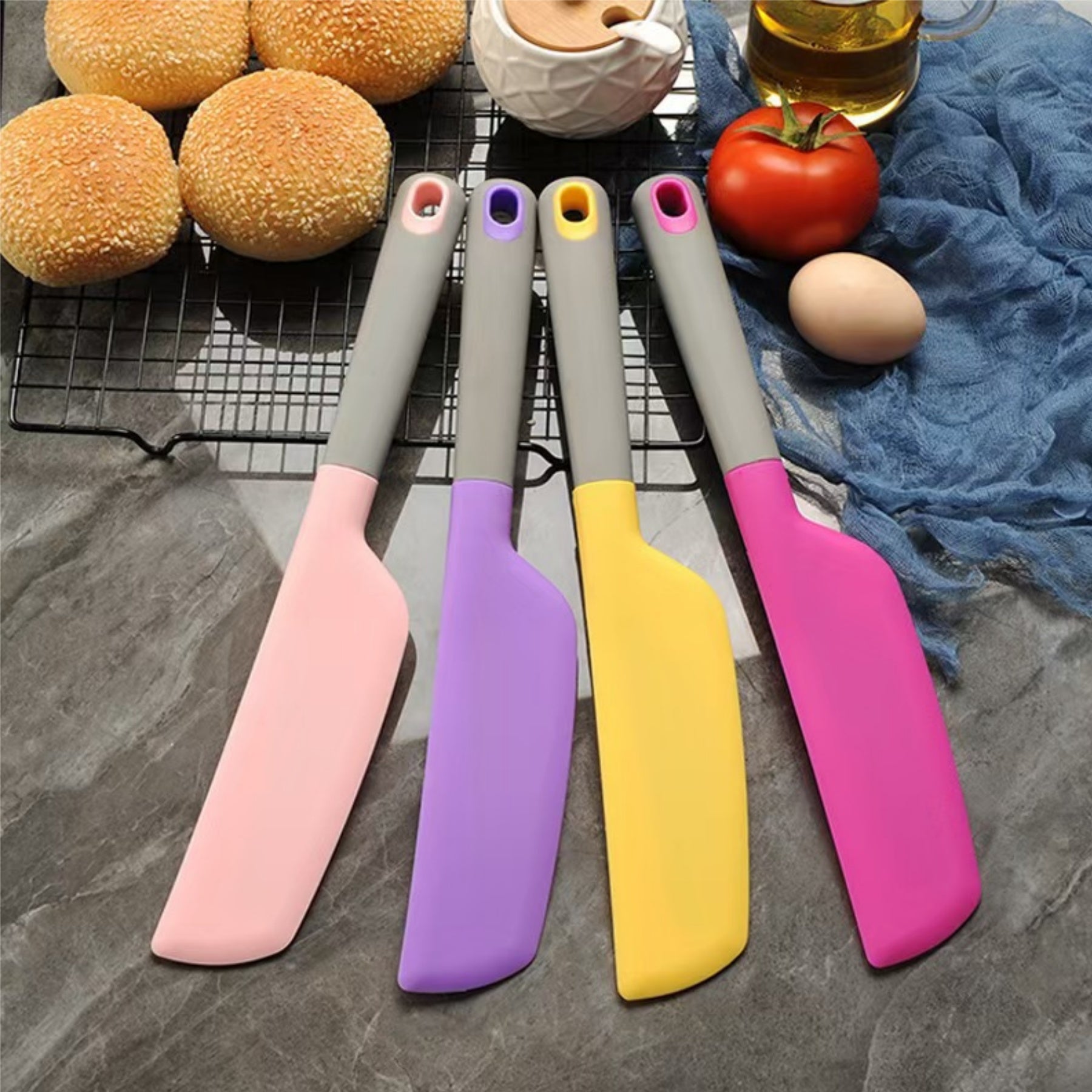 One-Piece Silicone Scraper
