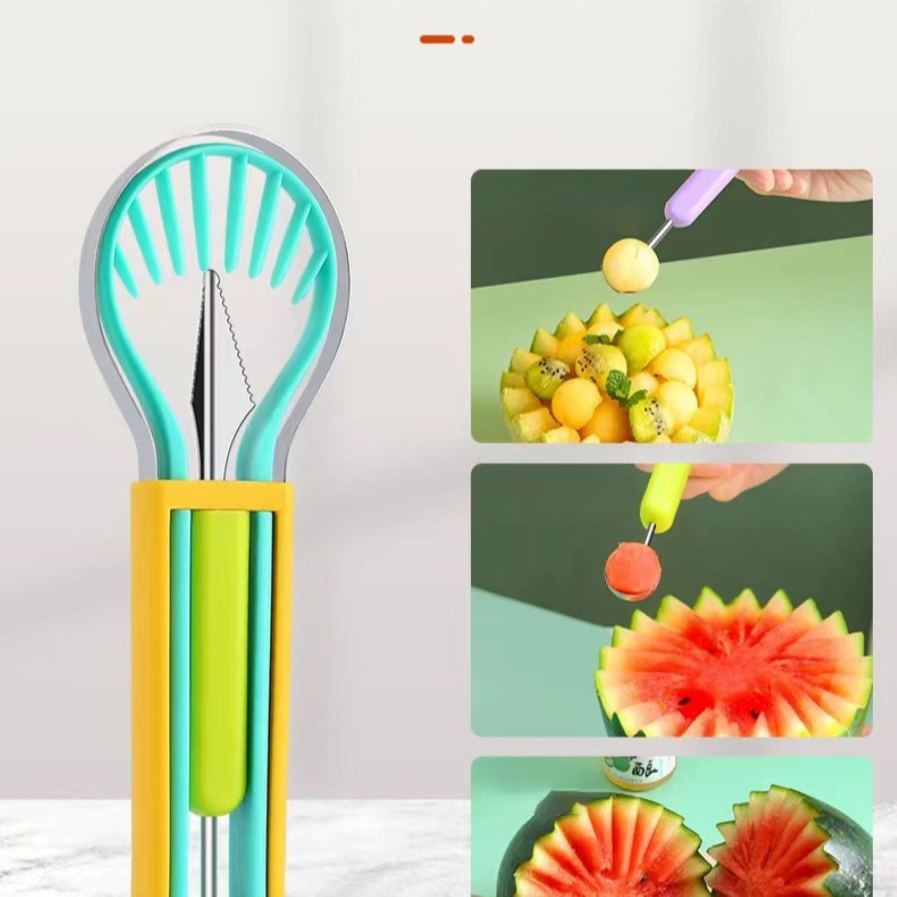Multifunctional Stainless Steel Fruit Peeler