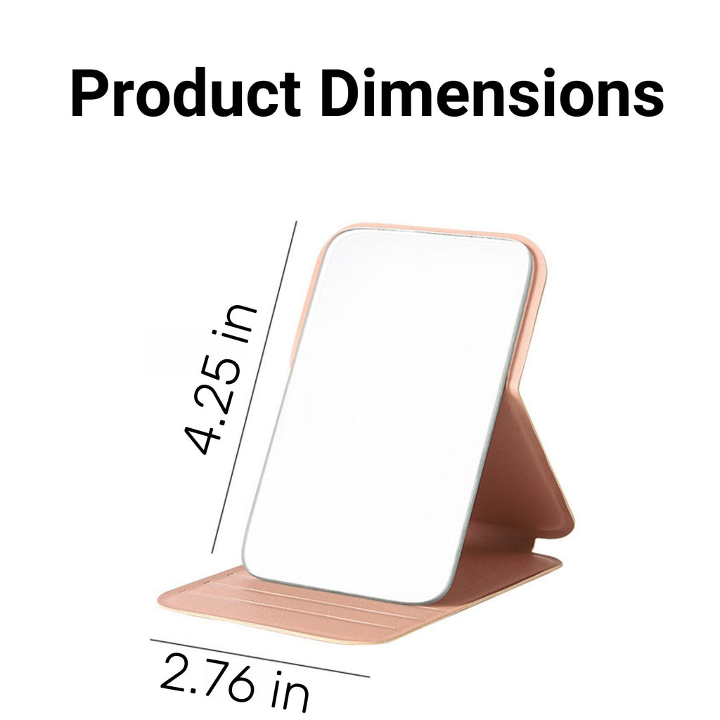 Foldable And Portable Makeup Mirror