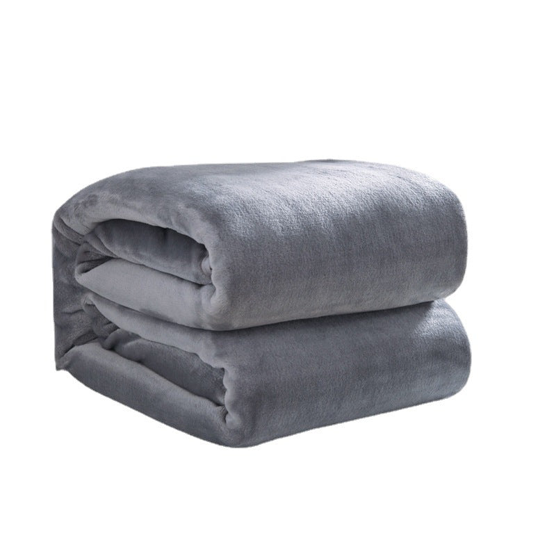 47" x 78" Super Soft Solid Flannel Blanket