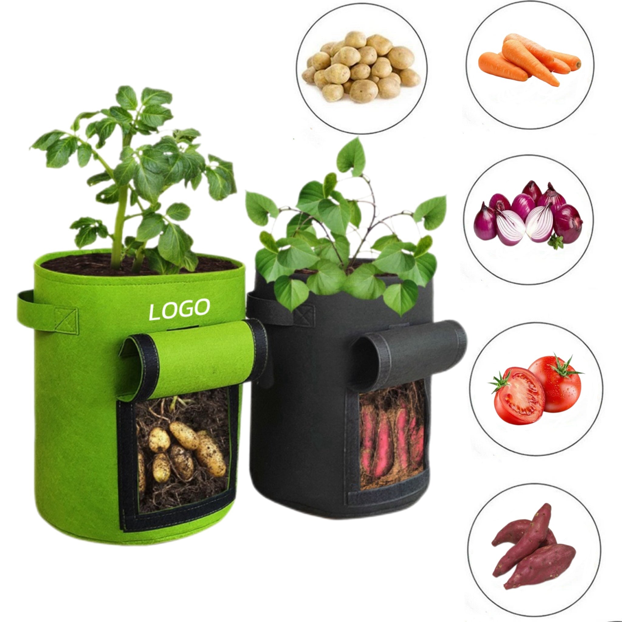 Non-Woven Fabric Planting Bucket