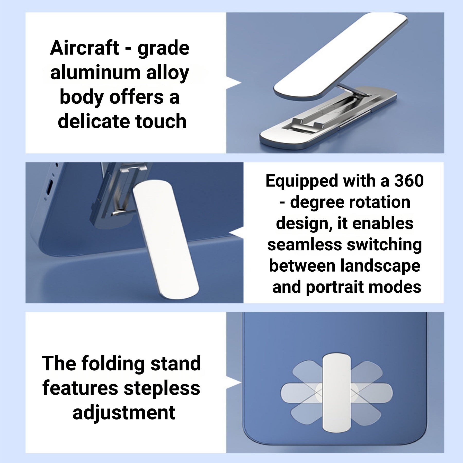 Rotatable And Foldable Phone Stand