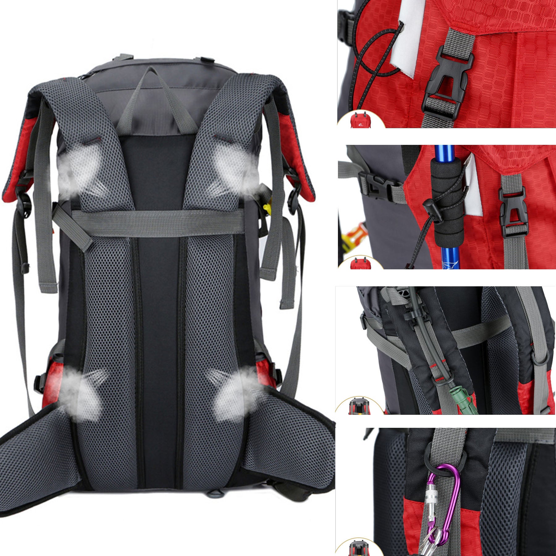 Outdoor Sport Backpack With Rain Cover