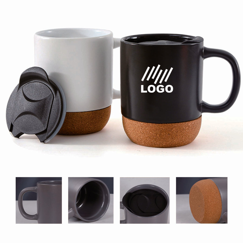 Ceramic Cork Bottom Coffee Cup