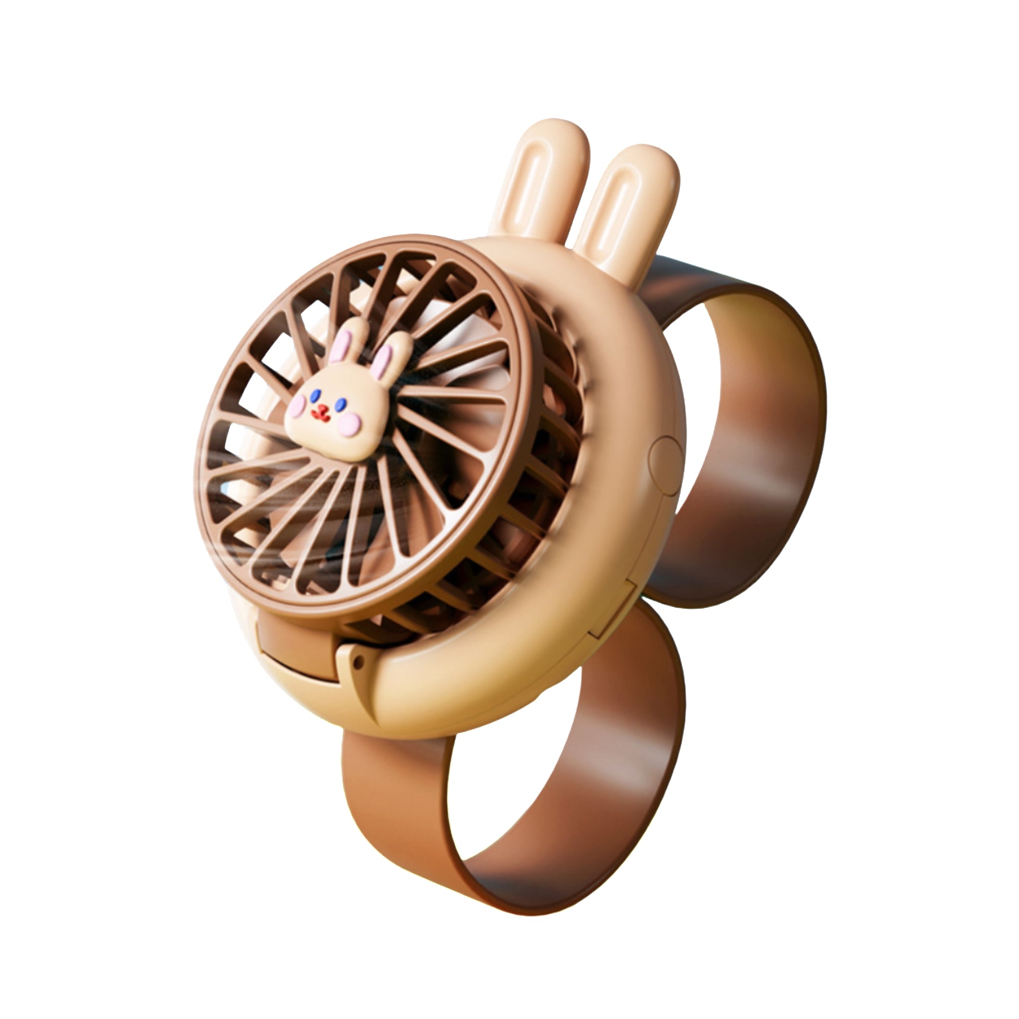 Mini Handheld Fan Kids Toy Watch USB Rechargeable