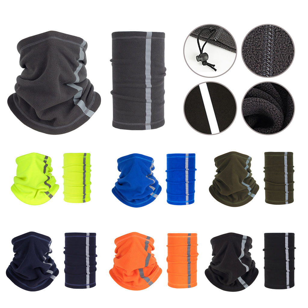 Neck Warmer with Reflective Stripe