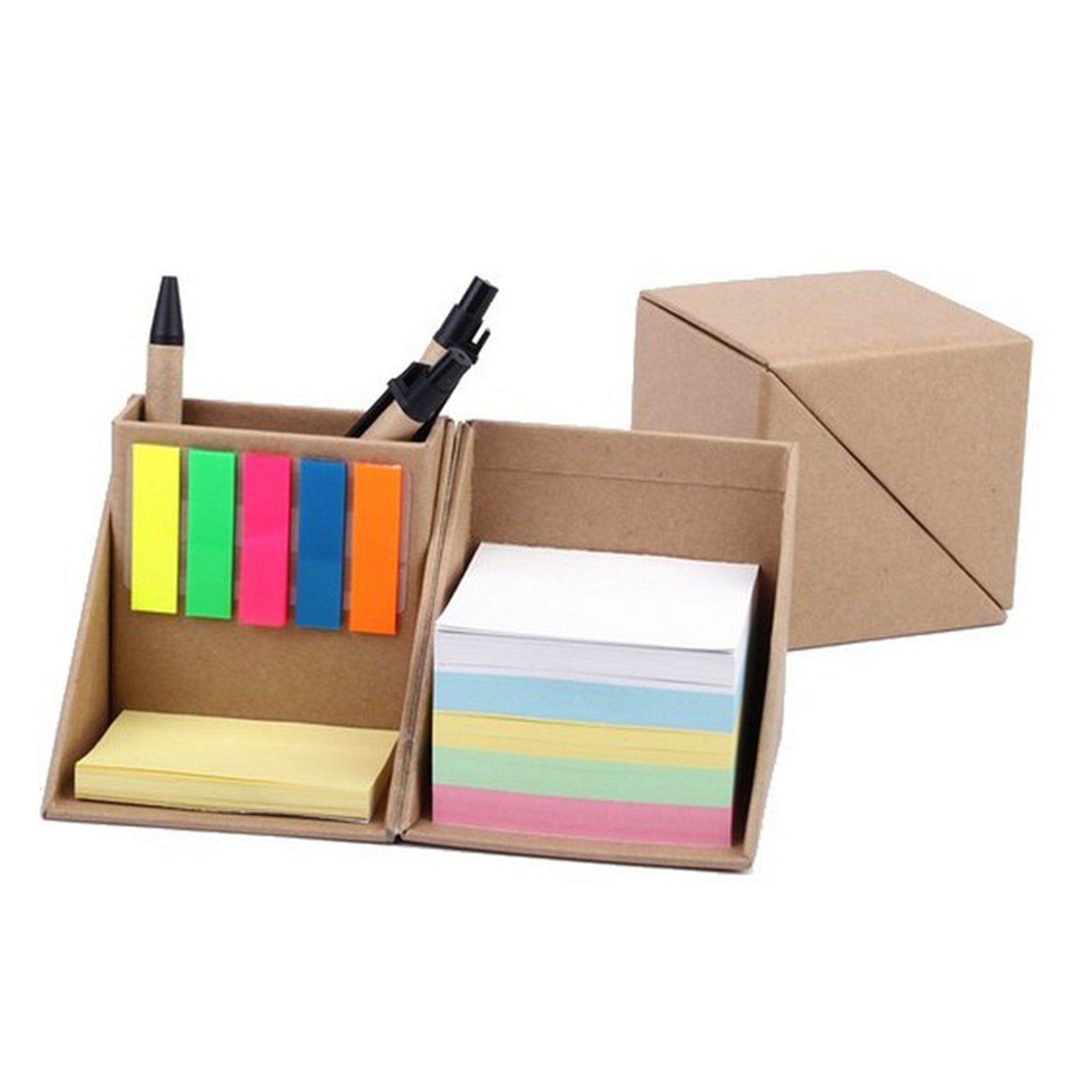Folding Pencil Holder Sticky Note Box