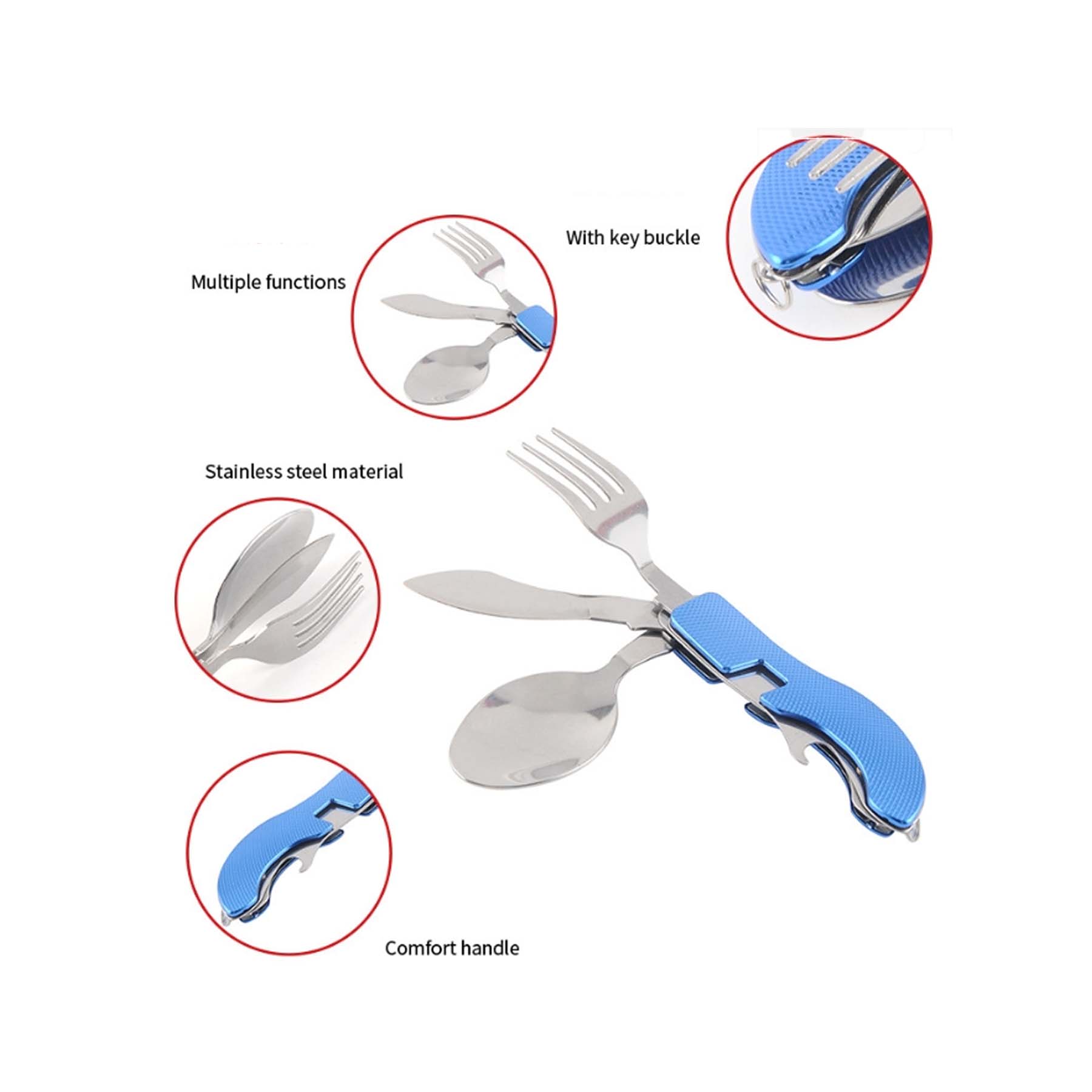 Folding Spoon Fork