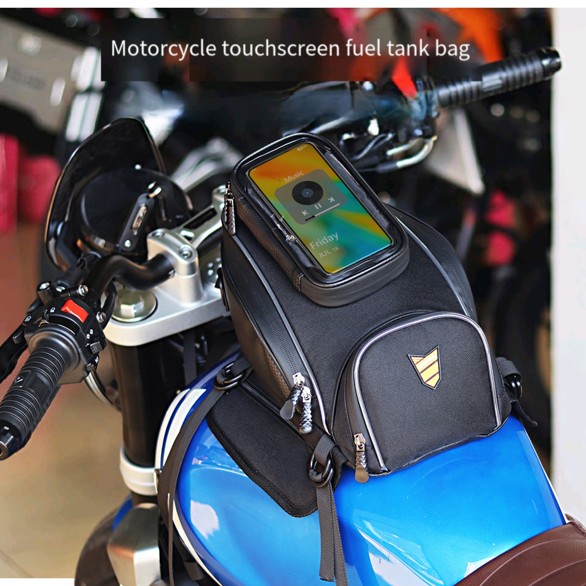 Motorcycle Tank Bag Waterproof Gps For Touring