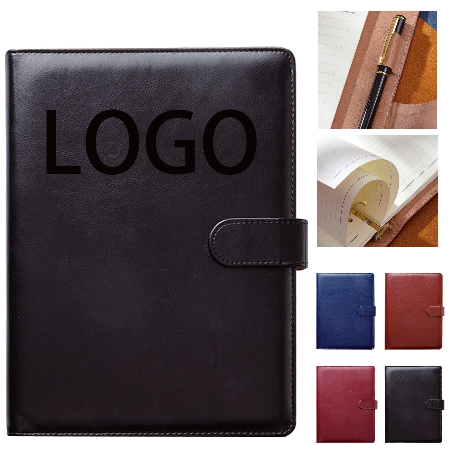 A5 Business Office Pu Notepad