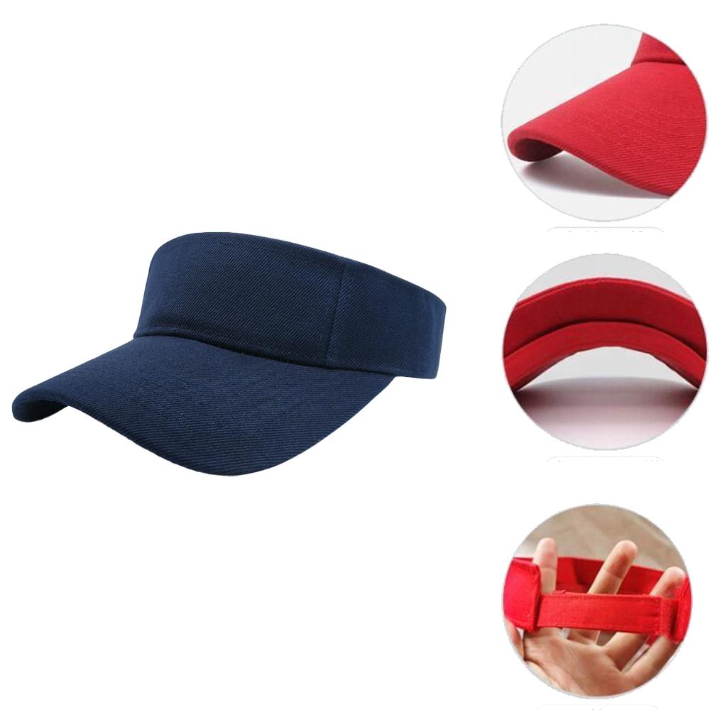 Customized Adjustable Cotton Visor For Both Men And Women
