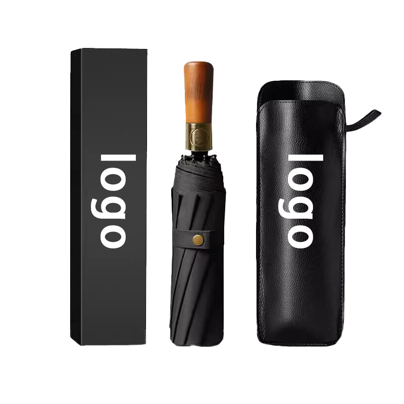 Black Foldable Umbrella