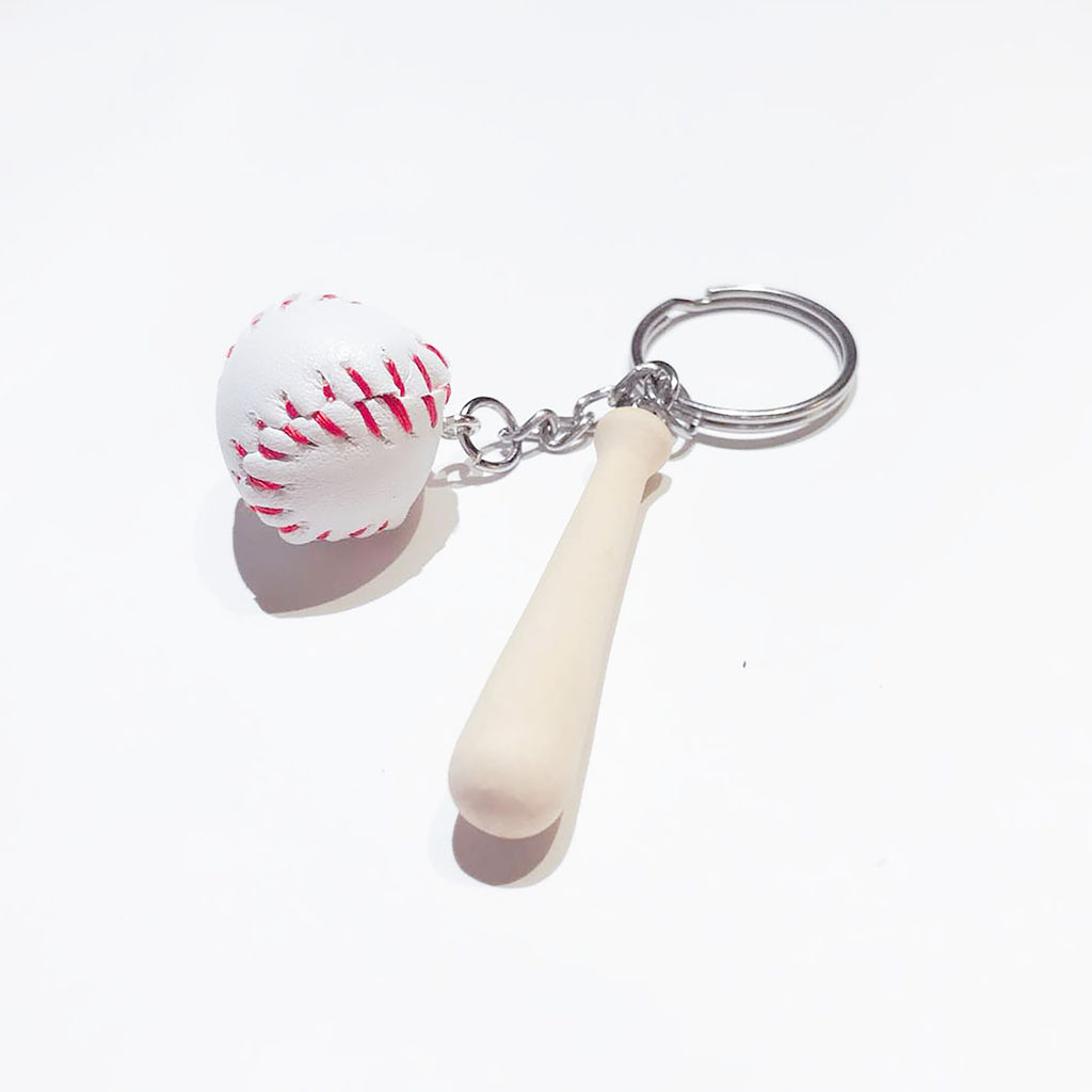 Mini Baseball Keychain