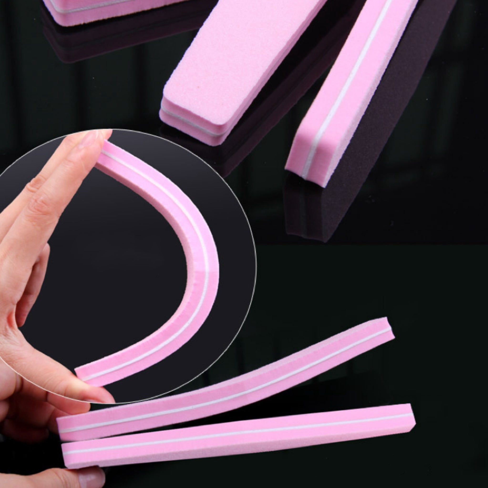 Nail Tool - Diamond Sponge Double-Sided Nail File