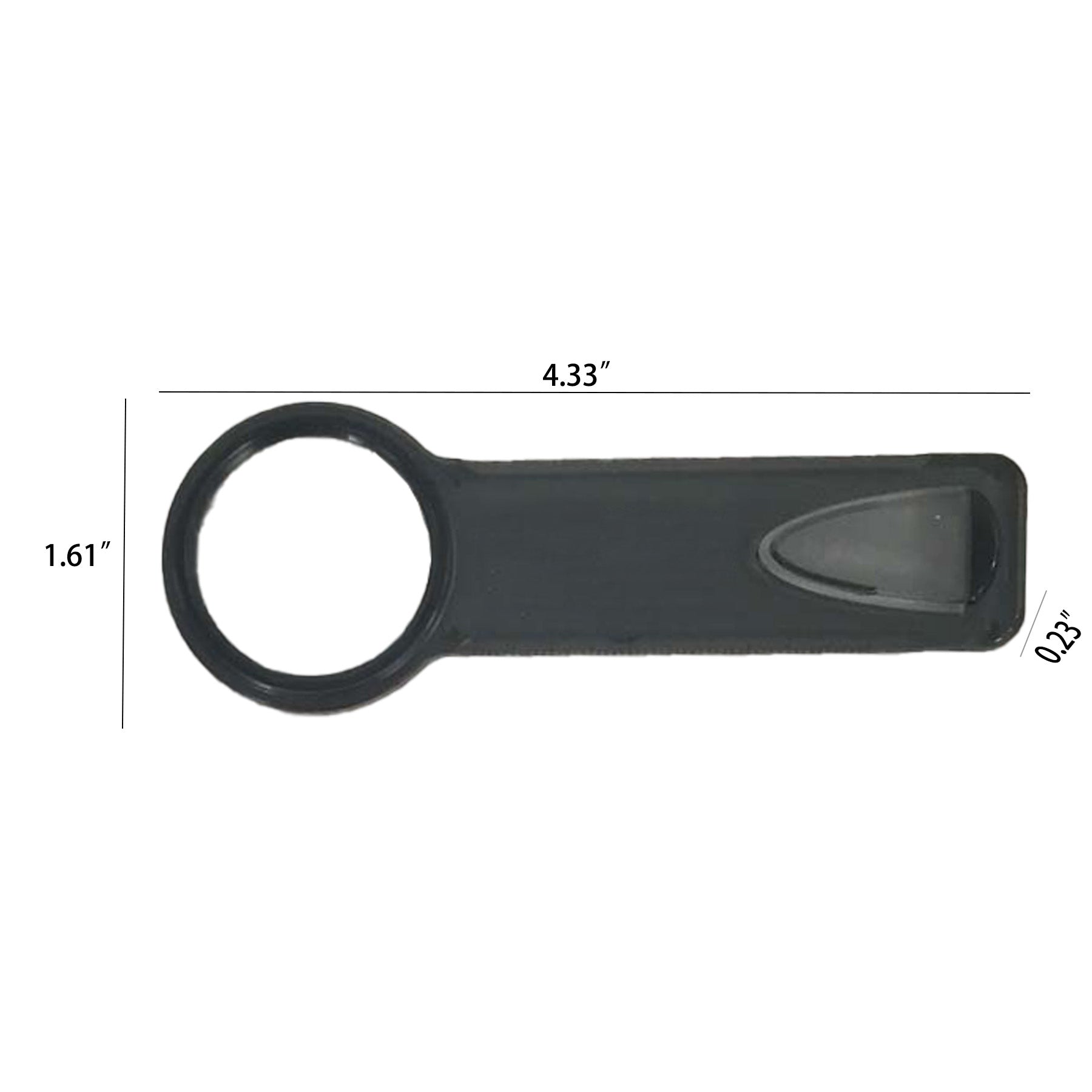 Union Printed - Bookmark (3X) Magnifier With Ruler With1-Color Logo