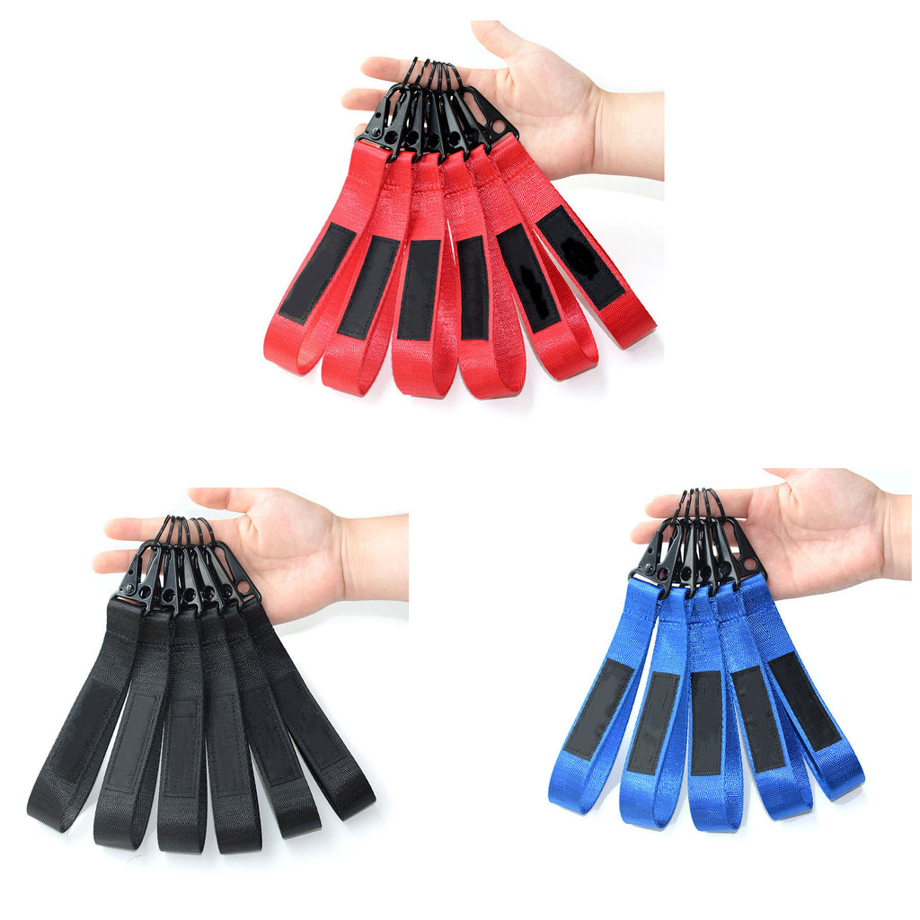Nylon Short Lanyard Keychain