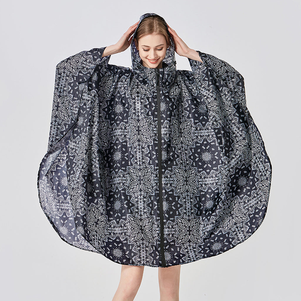 Zip-Up Rain Poncho
