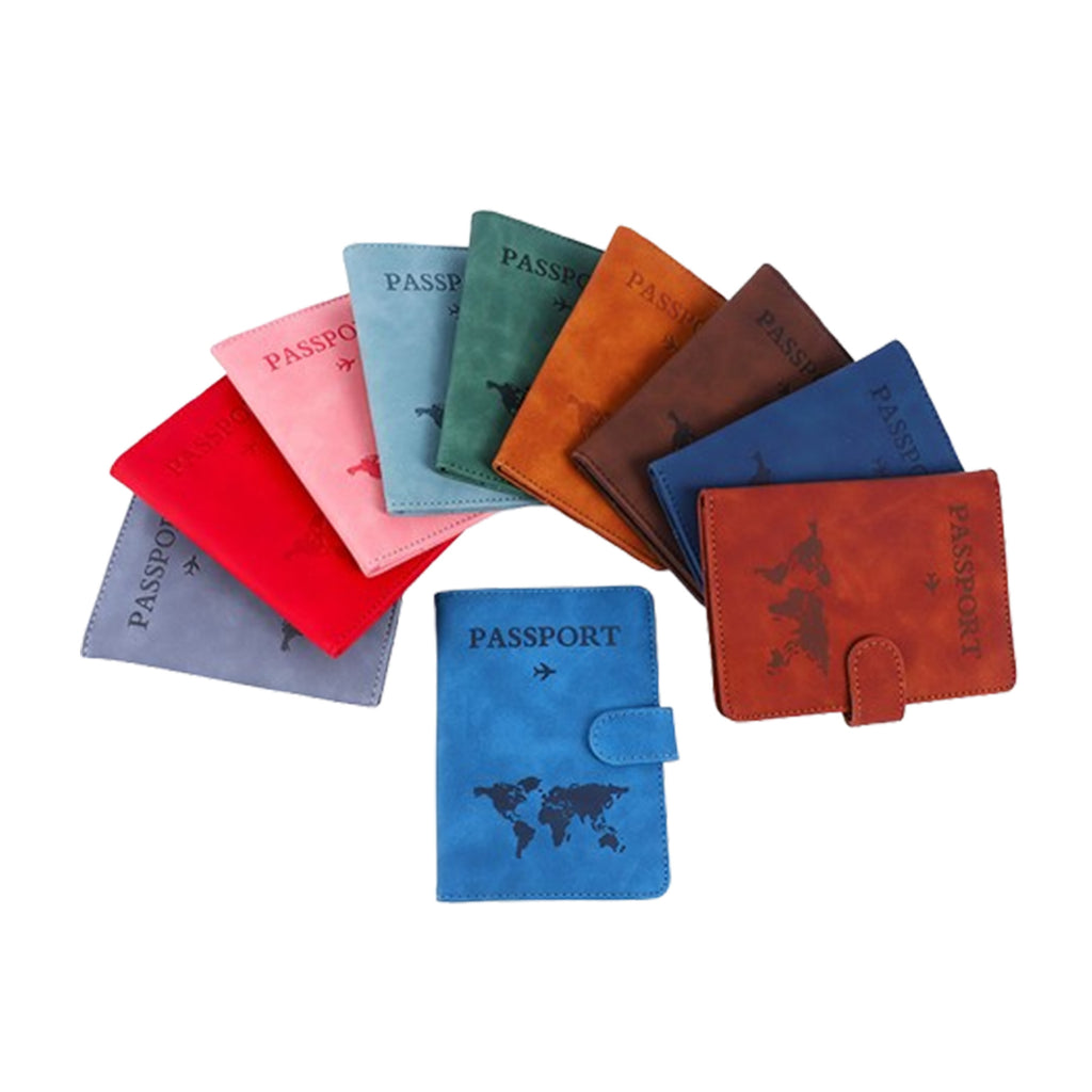 Pu Multi-Functional Travel Passport Holder