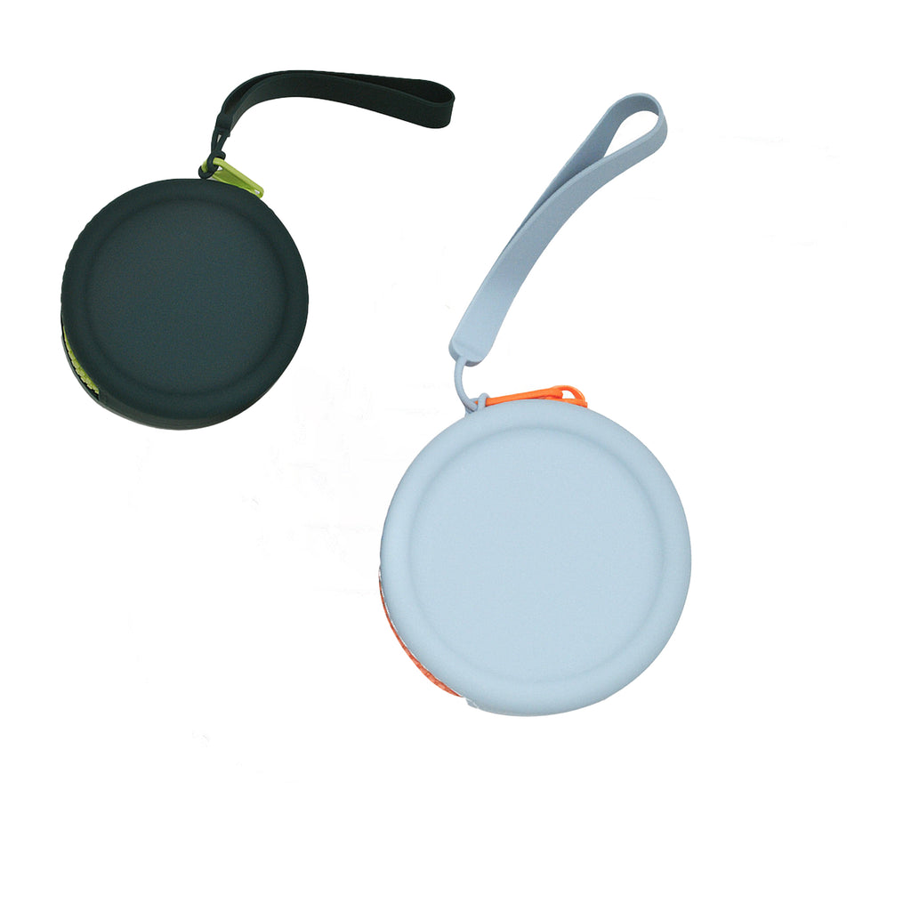 Round Silicone Coin And Key Purse