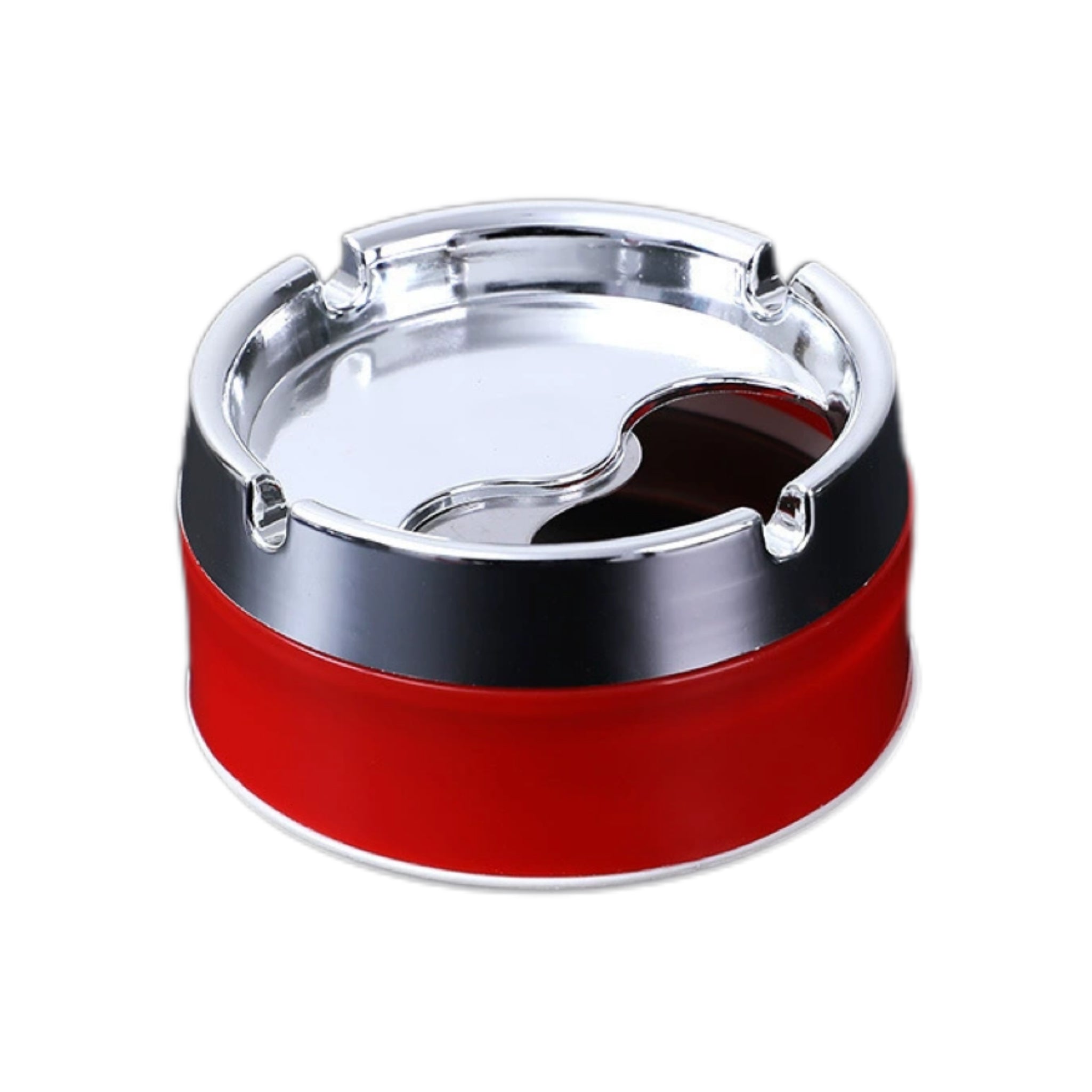 Rotating Sealed Stainless Steel Ashtray