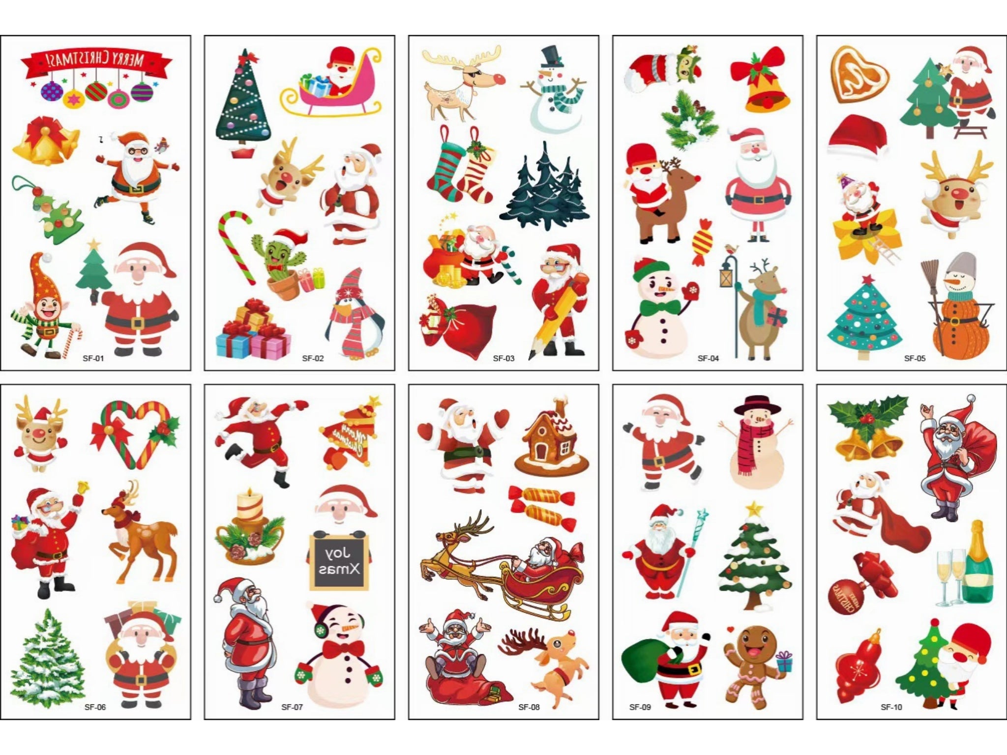 Diverse Themes Temporary Tattoo Stickers