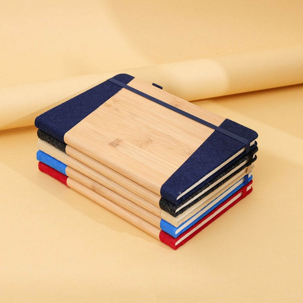 Bamboo And Wood Creative Notebooks (80 Sheets)