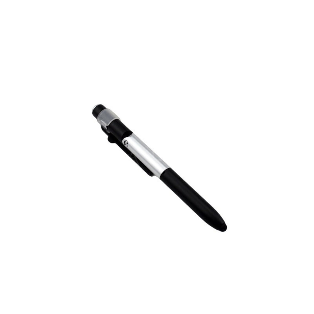 4-In-1 Abs Multifunctional Ballpoint Pen W/Led Light & Stylus & Phone Holder Stand