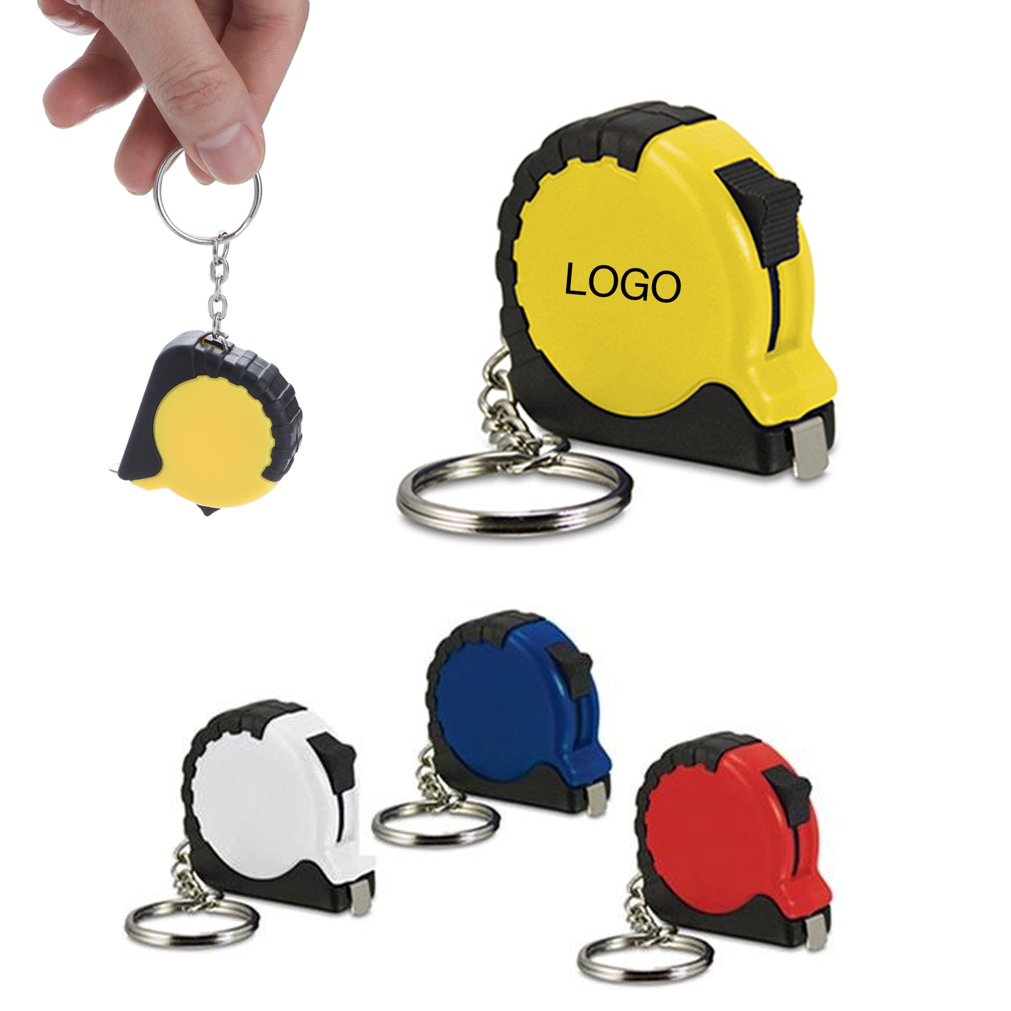 Mini Measuring Tape Keychains