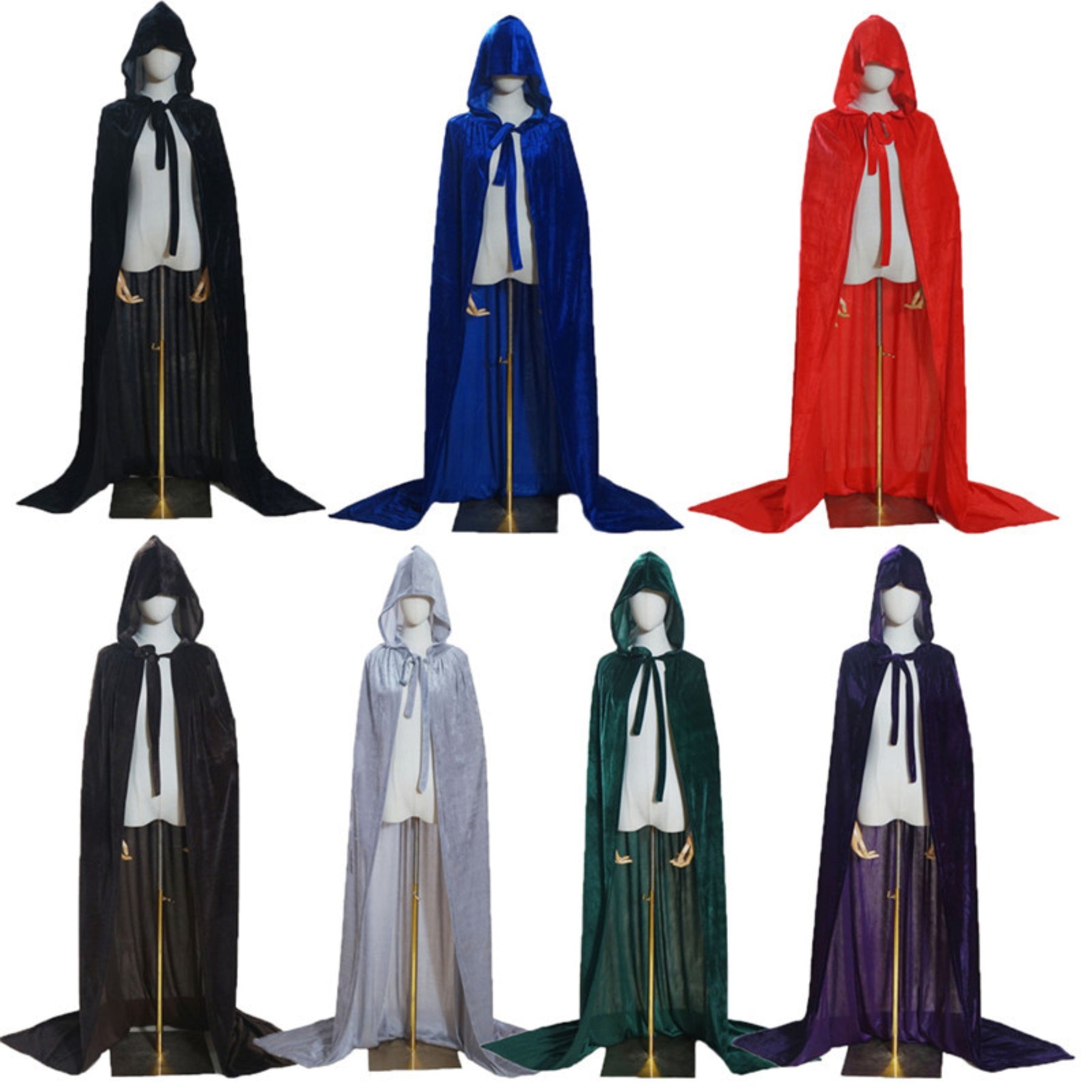 Halloween Velvet Cloak