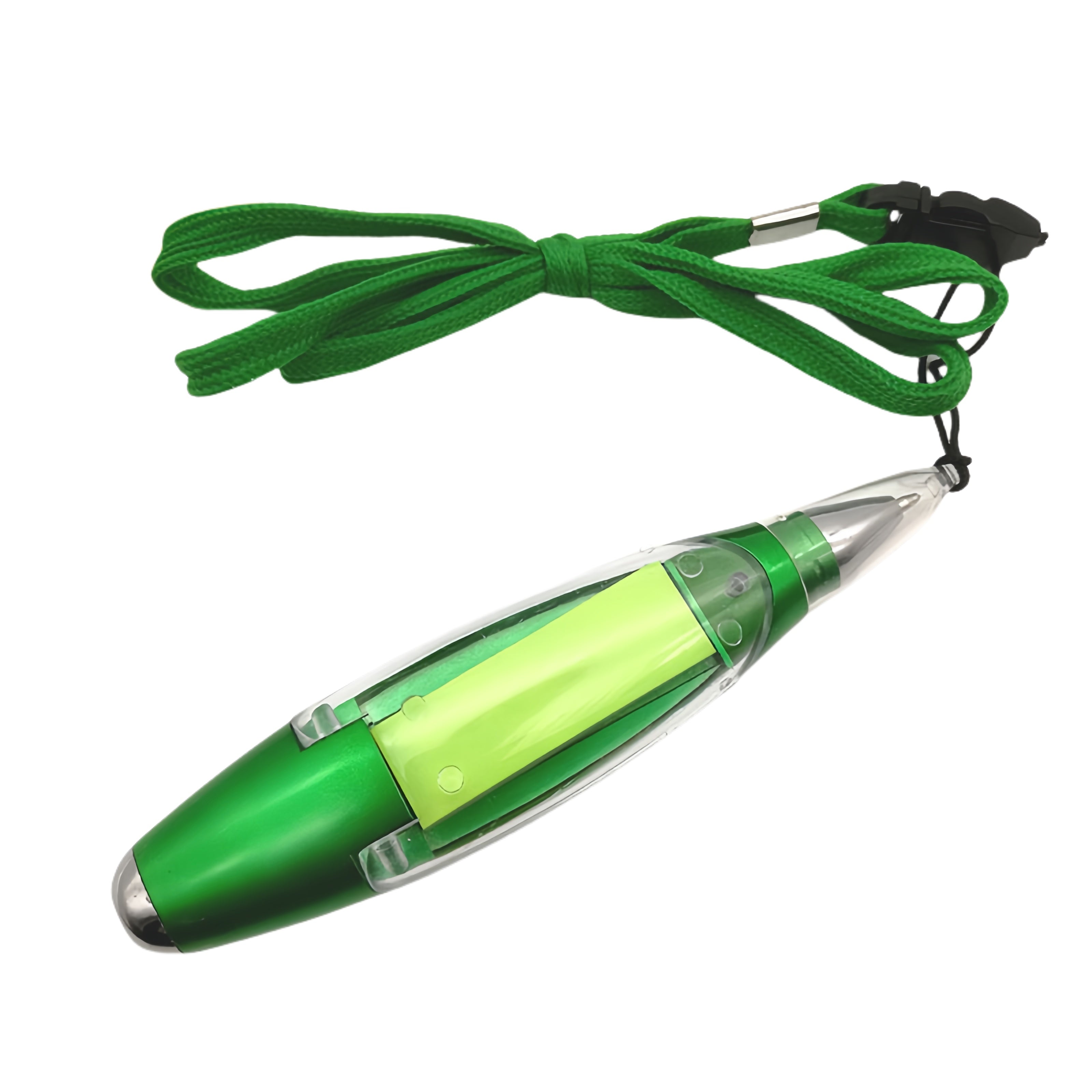 Retractable Badge Pen With Strap