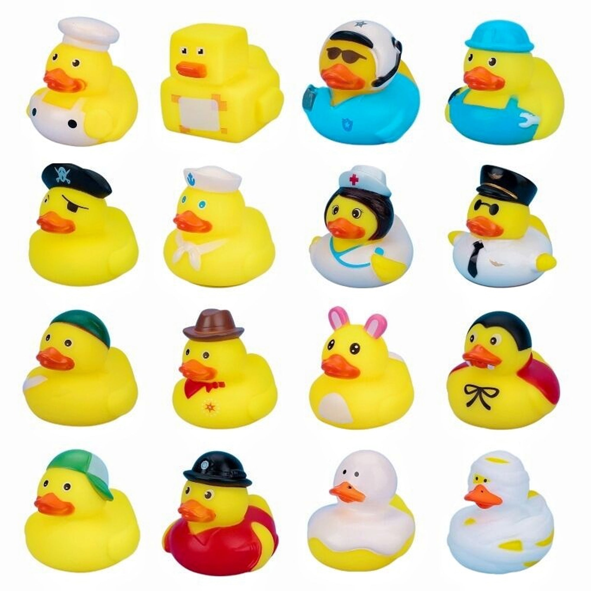 Soft Rubber Squeeze Little Yellow Duck