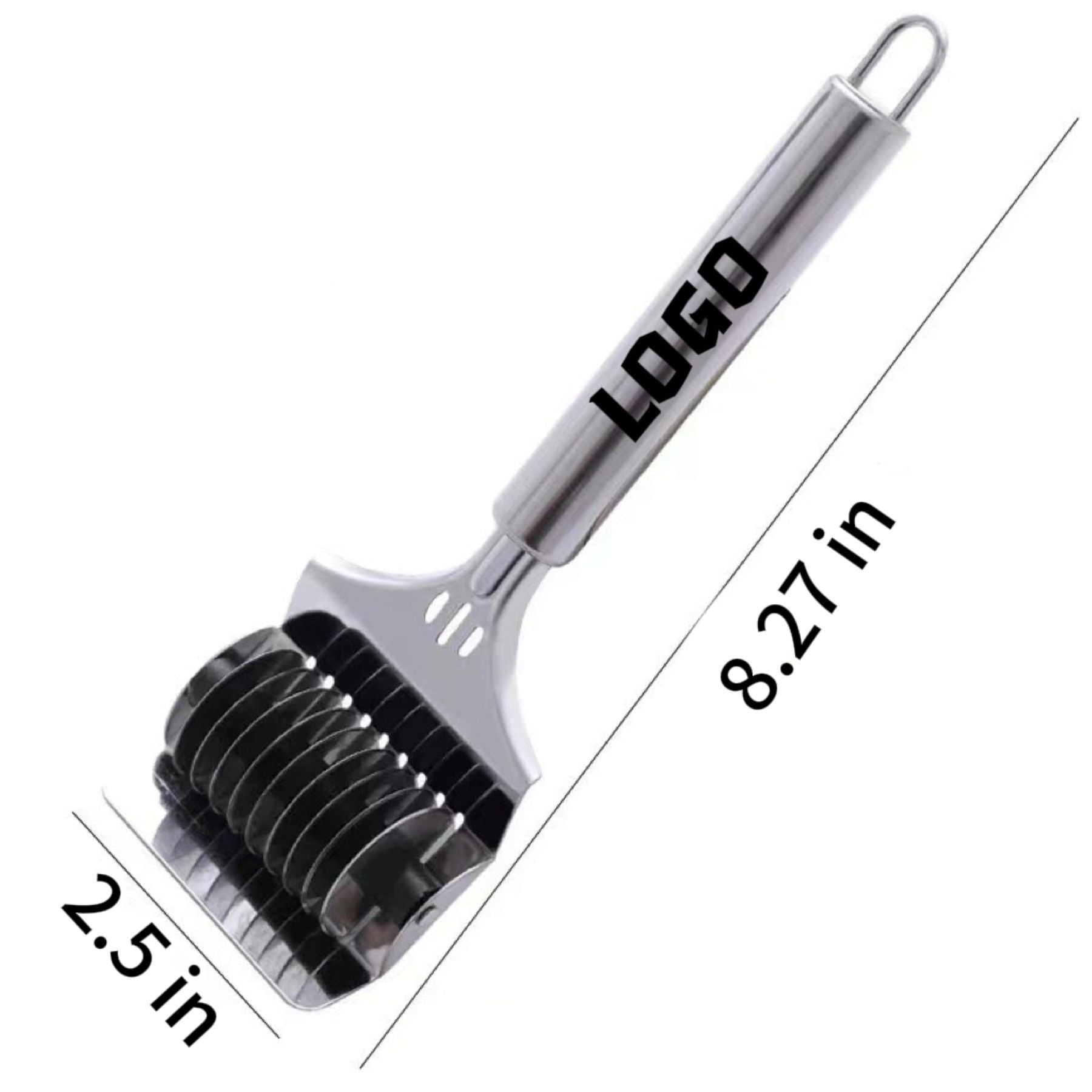 Stainless Steel Manual Dough Slitter