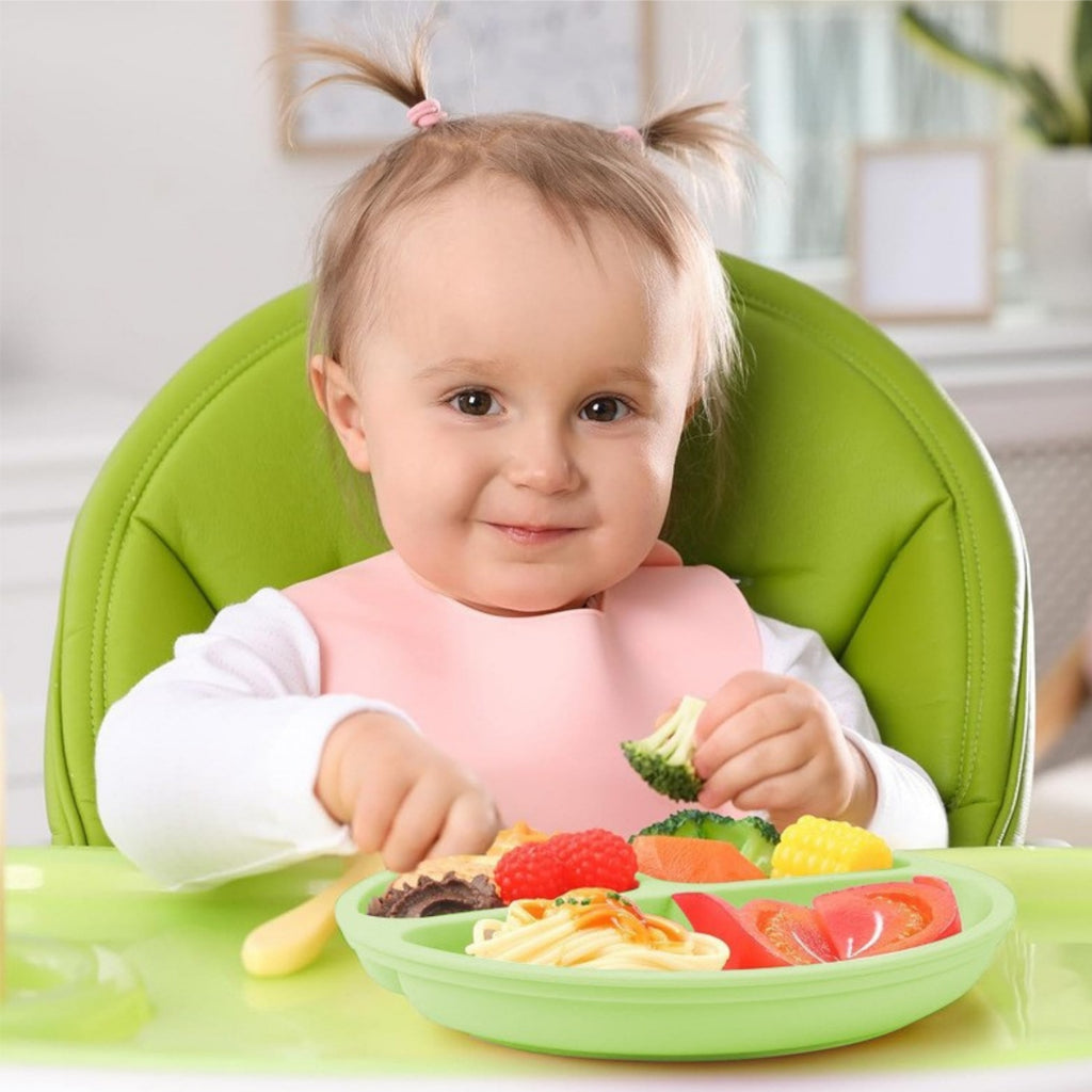 Food-Grade Silicone Kids Plate