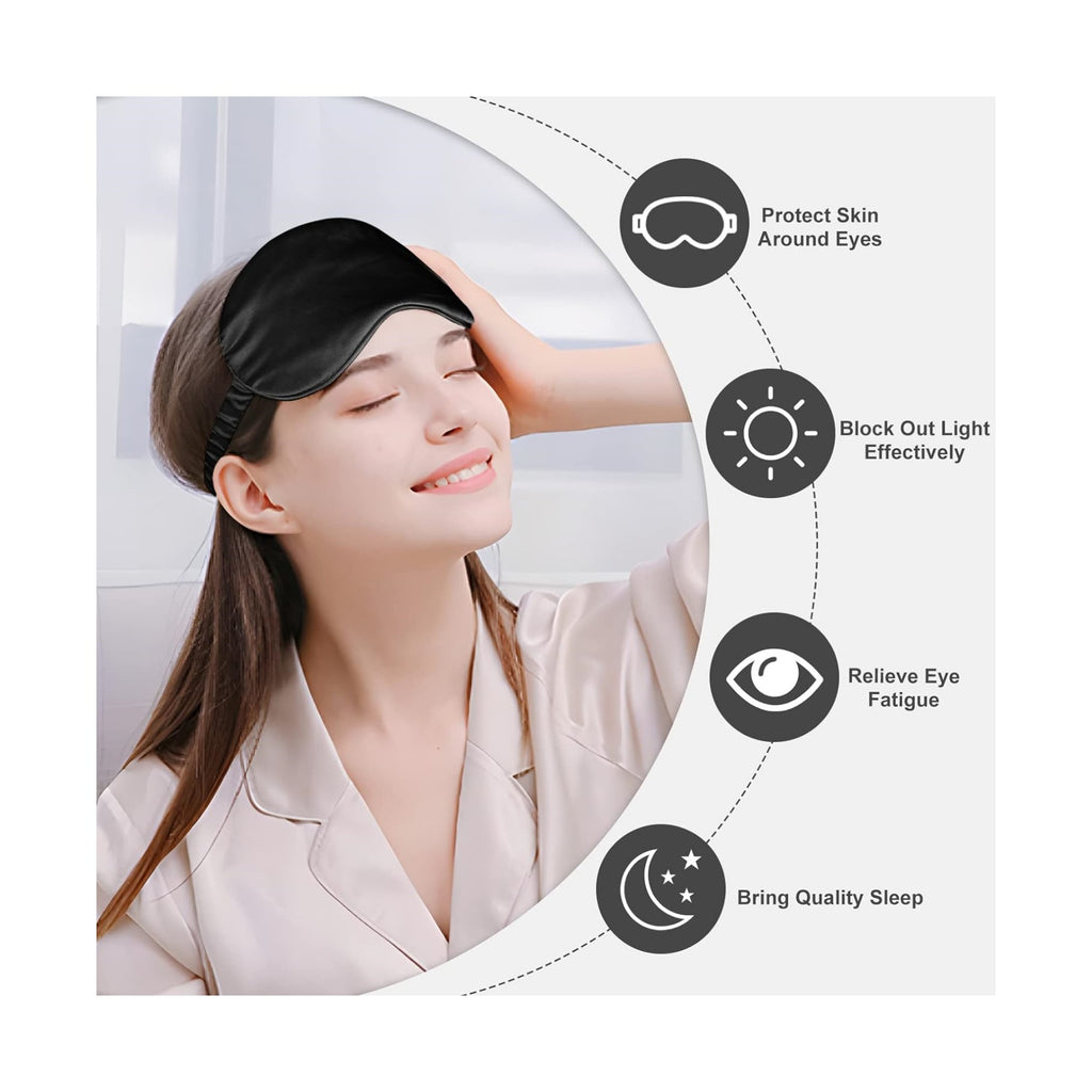 Real Natural Pure Silk Sleep Eye Mask